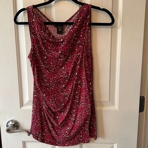 ANN TAYLOR Shirred waist Tank